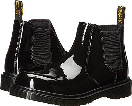 Girl's Banzai Y Black Patent Lamper Boots