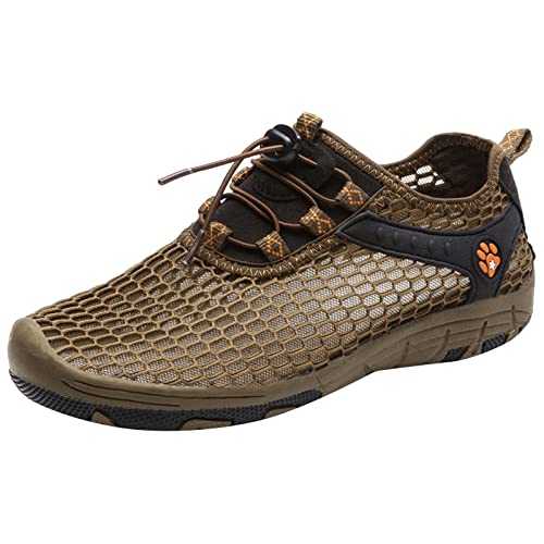 Sneaker Case for Men Men Sports Shoes Summer Mesh Breathable Comfortable Tracking Shoes Outdoor Sports Shoes Wading Shoes Mens Sneaker Lot
