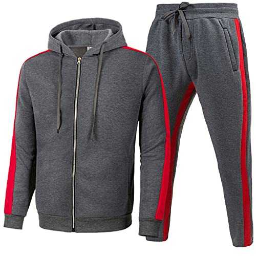 Mens Tracksuit Set Classic Fit Tracksuit Bottoms Men Colorful Sweat Suits Pattern DryBlend Raves Birthday Men's Activewear Shirts & Tees