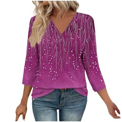 Mrat Womens Casual Loose Tops Summer Short Sleeve V Neck Tshirts Vintage Floral Print Tunic Tops Ladies Elegant Blouse Oversized Boho Tees Basic Pullover Top Baggy Slim Fit Shirts Dressy for Leggings