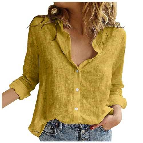 WILLBEST Women Cotton and Linen Round Neck Short Sleeves Floral Casual Loose Tunic Top Plus Size Dressy Graphic Tee Summer Party Evening Wedding Blouse Tops