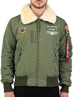 ALPHA INDUSTRIES Men's Injector Iii Air Force Bomber Jacket