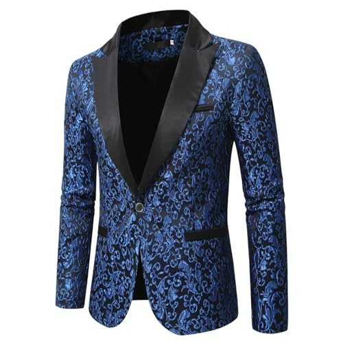 2024 Men's Spring Summer Hot Stamping Printing Fashion Large Size Men's Lapel Suit Costume Penguin Slim Fit Suit
