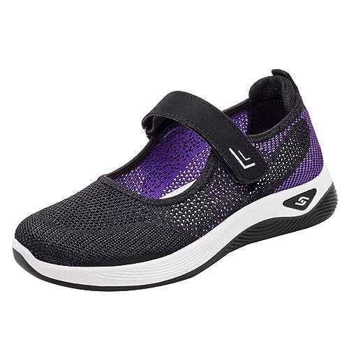 Fashion Summer Women Sneakers Stripes Mesh Breathable Comfortable Casual Women Size 8 Sandals