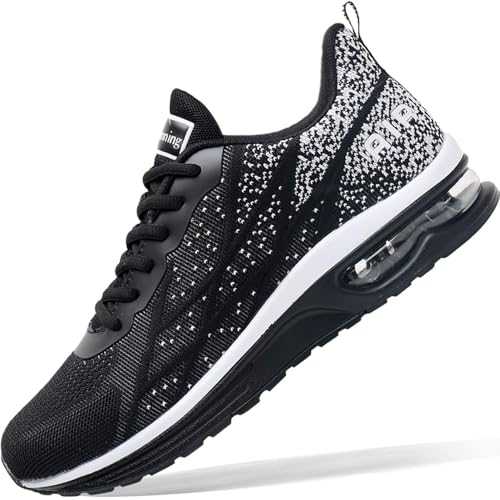 Mens Air Athletic Running Tennis Shoes Lightweight Sport Gym Jogging Walking Sneakers US 6.5-US12 Multicolor Size: 8 UK