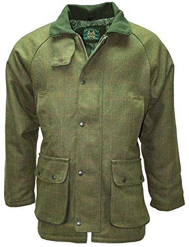 New Mens Woodgreen Derby Tweed Shooting Jacket Coat Sizes: XS - 2XL (S)