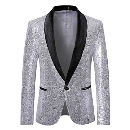 iTNHFP Mens Blazer Slim Fit Button Formal Casual Suit Jacket Wedding Tuxedo Jackets Mature Linen Blazer for Men UK v Neck Slim-Fit Outdoor Men's Suits