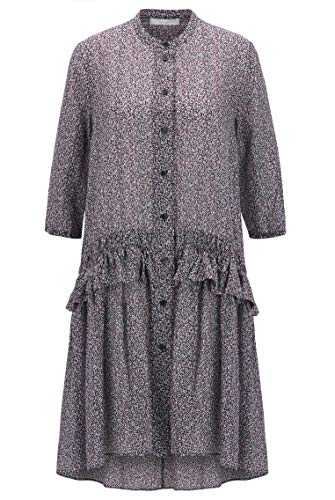 BOSS Women's Cea_1 Blouse, Open Miscellaneous (963), 8