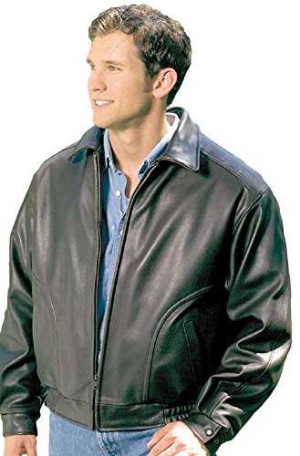 REED Men's All American Bomber Leather Jacket