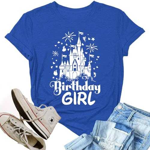 Happy Birthday Shirts for Women Cute My Day My Way Birthday Girl T Shirt