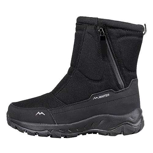 KOUZHAOA Womens Boots Snow 7 Couples' Snow Boots Plush And Warm Outdoor Snow ShoesWomen's Cotton Shoes Womens Boots Short Winter