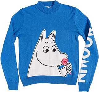 TruffleShuffle Moomin Knitted Blue Jumper