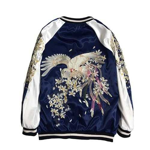 Sukajan souvenir jacket, Japanese embroidery jacket, bomber Japanese jacket, Japanese fashion, Japanese gift