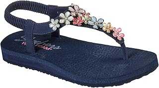 Women's Meditation Glass Daisy Sling Back Sandals