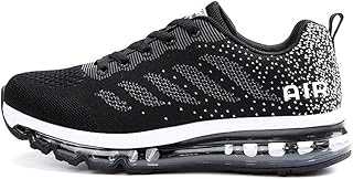 Sumateng Women Men Running Shoes Sports Trainers Air Shock Absorbing Sneakers for Walking Gym Jogging Fitness Lightweight 2.5-9.5UK