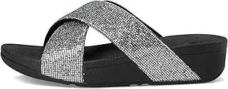 Women's Lulu Glitterball Cross Slides Wedge Sandal