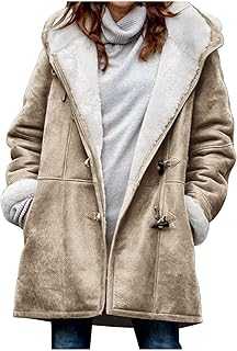 Womens Fleece Jacket Jackets For Women With Hood Padded Coats For Women Uk Women'S Thick Coat Plus Size Winter Coat Ladies Casual Jackets Women'S Outdoor Jackets Ladies Outdoor Soft Casual Coats