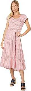 Tommy Hilfiger Women's Pueblo Dot Tiered Dress Casual