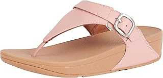 Women's Lulu Adjustable Leather Toe-Post Sandals