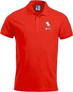 Middlesbrough 1970s Retro Football Polo Embroidered Logo