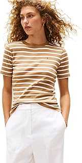 Tommy Hilfiger Women’s Short Sleeve Round Neck Slim Cody T-Shirt