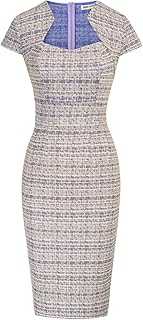 GRACE KARIN Women's Cap-Sleeves Vintage Wiggle Dress Cocktail