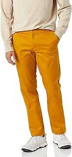 Amazon Essentials Men's Stain & Wrinkle Resistant Slim-Fit Stretch Work Trouser