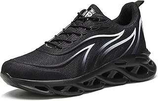 Mens Running Shoes Mesh Lightweight Athlice Sneakers Jogging Fitness Trainers