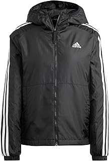 adidas Women's Essentials 3-stripes Insulated Hooded Jacket Jacket