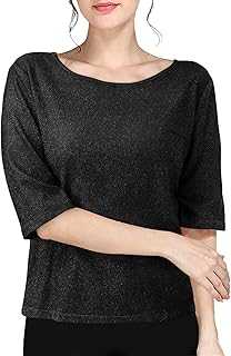 Sparkly Tops for Women UK Tops Tunic Tops for Women UK Glitter Tops Tunic Sparkle Elegant Casual V/o Neck Shirts Glitter Vintage Shirts Sparkly Party Club Wear