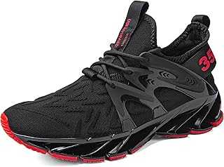 Fushiton Mens Fashion Trainers Running Shoes for Men Tennis Shoe Walking Blade Sneakers Breathable Athletic Sport