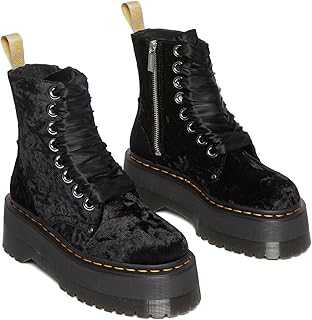 Womens Vegan Jadon Max Oxford Leather Boots