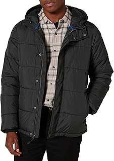 Amazon Essentials Men's Winter Heavyweight Hooded Puffer Coat