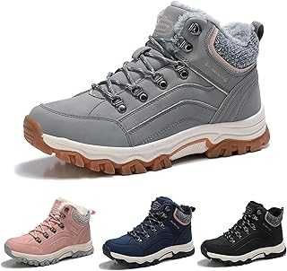 ARRIGO BELLO Womens Snow Boots Winter Boots Warm Ankle Fully Fur Lined Anti-Slip Leather Work Walking Hiking Outdoor Urban 4UK-7UK