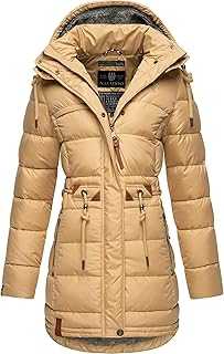 Navahoo Daliee Women's Winter Coat Quilted Winter Jacket Short Coat Warm Lined Removable Hood XS-XXL