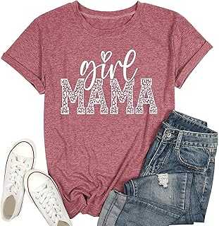 Women's Casual T-Shirts for Spring and Summer, Crew Neck, Printed Short Sleeve T-Shirt, Perfect for Everyday Wear with Jeans Glitter Top Women