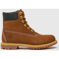 Timberland Premium 6 Inch Boots In Tan