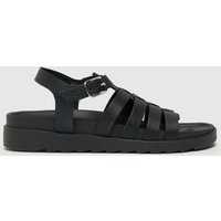 Schuh Tilly Chunky Fisherman Sandals In Black