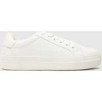 Schuh Madison Platform Trainers In White