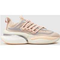 Adidas Alphaboost V1 Trainers In Peach