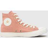 Converse Pale Pink Millenium Glam Trainers