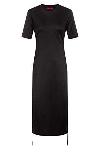 HUGO Women's Nakris 10231505 01 Dress, Black 1, XL
