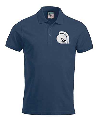 West Brom 1970s Retro Football Polo Embroidered Logo
