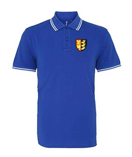 Ipswich 1960s-1970s Retro Football Iconic Polo Embroidered Logo