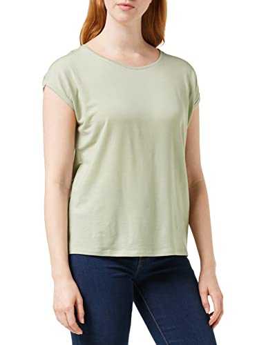 Vero Moda Womens Ava Plain Shirt Short Sleeve T-Shirt