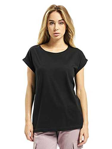 Urban Classics Women's Ladies Organic Extended Shoulder Tee T-Shirt