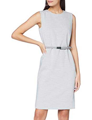ESPRIT Collection Women's 030EO1E306 Dress, 044/Light Gray 5, 10