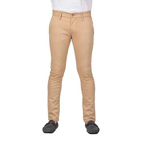 Soroor® Men's 360 Stretch Skinny Fit Chino Trousers - The Ultimate Mens Chinos for Work, Golf, Casual | Pants, Chino Trousers, Suit Trousers | Premium Extreme Stretch Cotton | Wrinkle Resistant