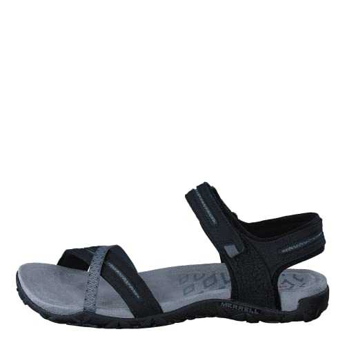 Merrell Women's Terran Cross Ii Ankle Strap Sandals, Black (Black), 3 UK (36 EU)