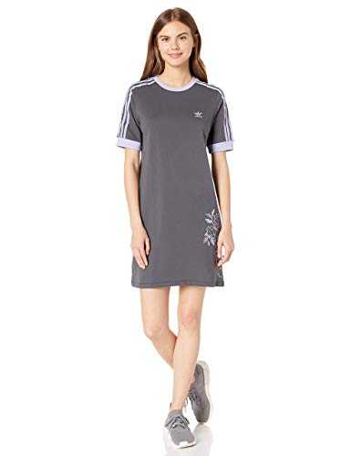 adidas Originals Women's Tee Dress, Grey, X-Small